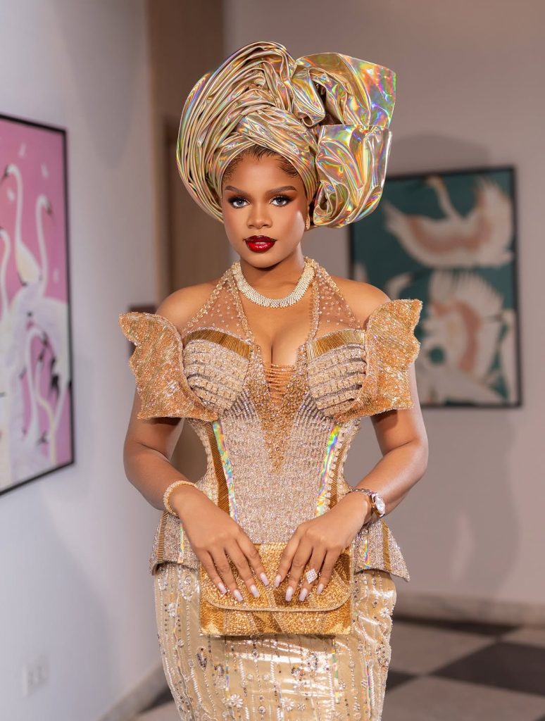 Golden Igbo Bridal Look1 Golden Igbo Bridal Look1