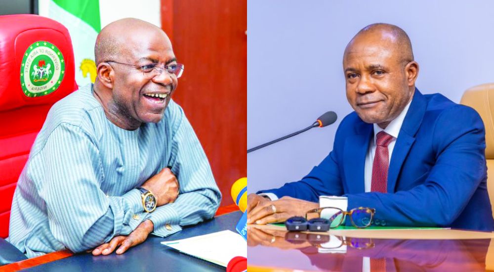 Governor Alex Otti Of Abia State And Governor Peter Mbah Of Enugu State