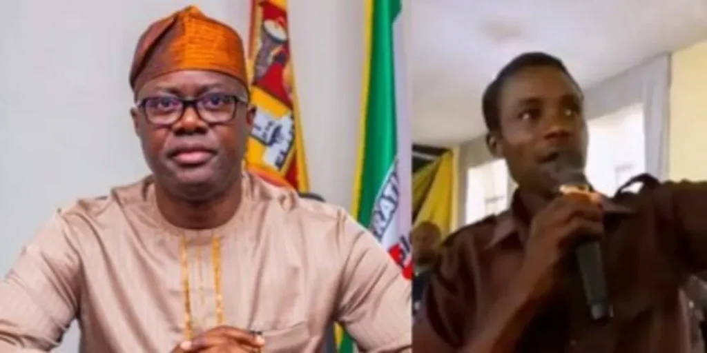 Governor Seyi Makinde Of Oyo State And Lautech Security Guard1