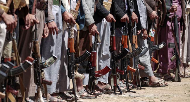 Gunmen Yemen