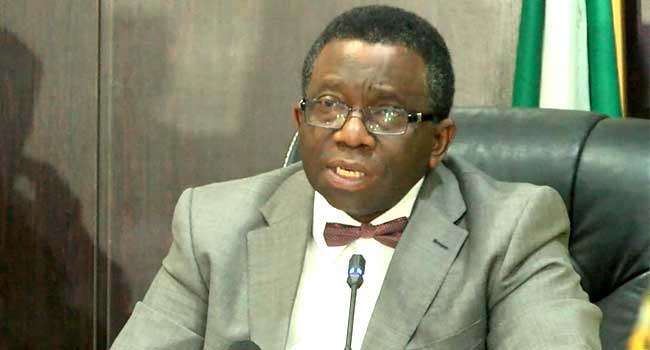 Health Minister Isaac Adewole