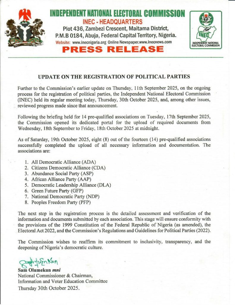 Inec20Statement Inec20Statement