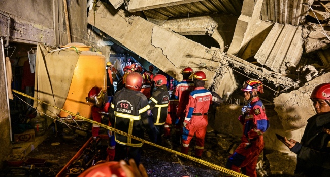 Indonesia School Collapse 2