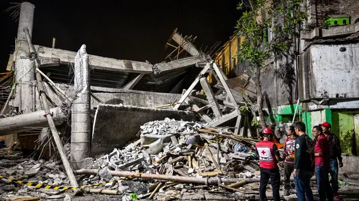 Indonesian School Collapse