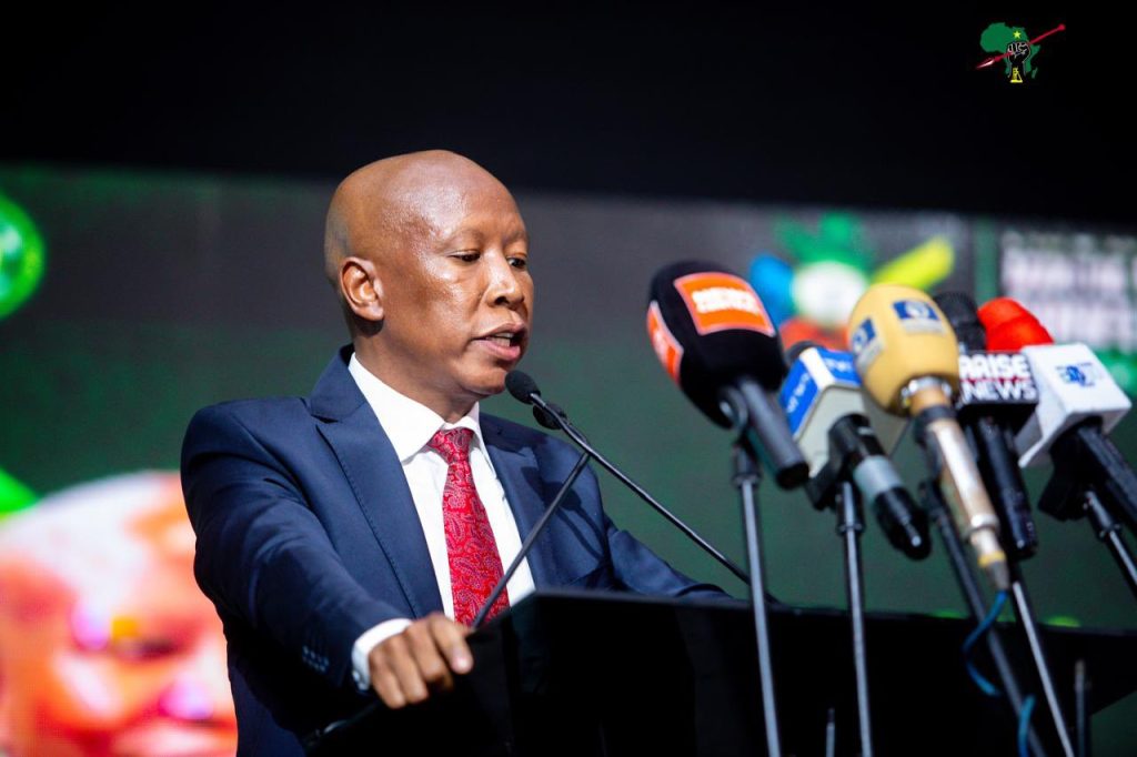 Julius Malema Speaking At Nba Conference In Enugu