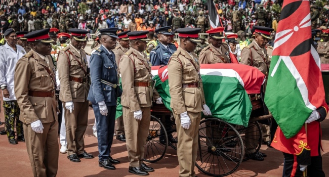 Kenyas Odinga Funeral