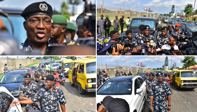 Lagos Police Begin Enforcement Of Tinted Glass Permit Compliance