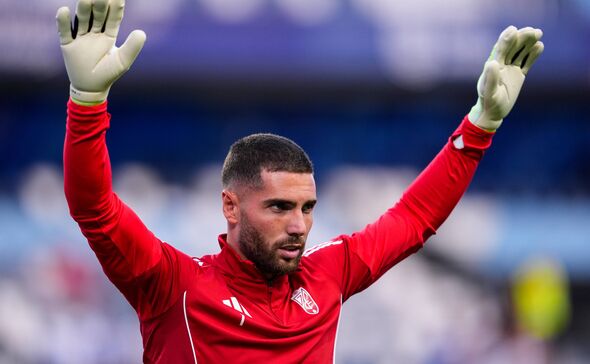 Luca Zidane Of Granada Cf Warms Up 6474956