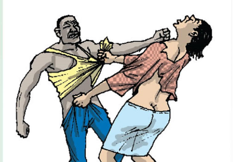 Man Beats Wife