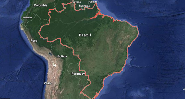 Map Of Brazil