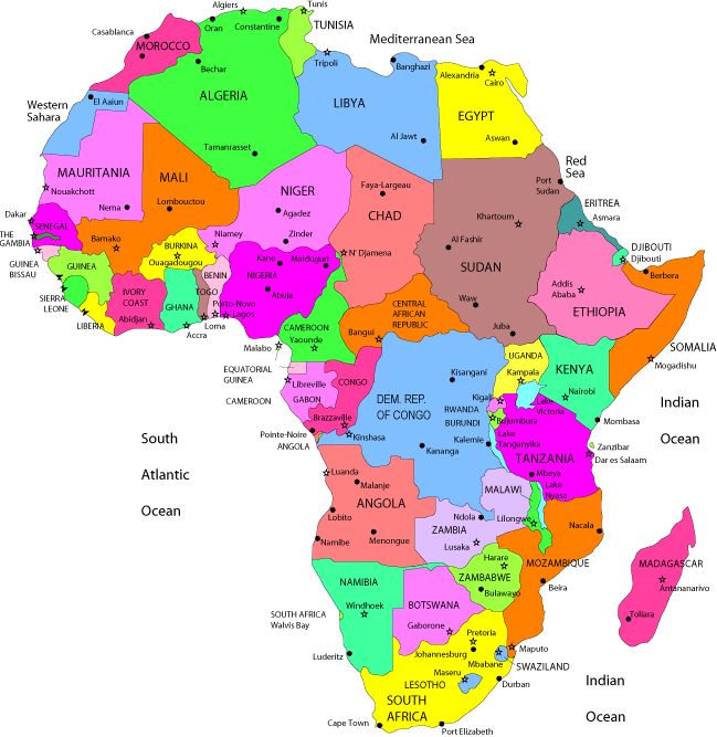 Map Of Africa2