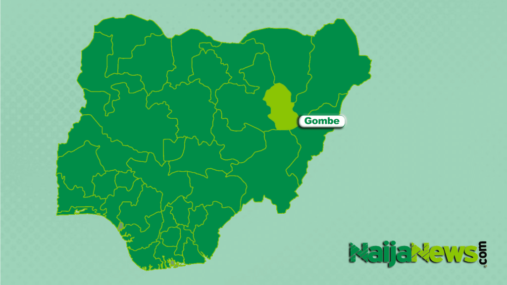 Map Of Gombe State Nigeria Map Of Gombe State Nigeria