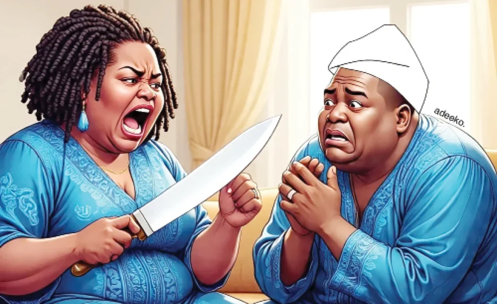 My Wife Chased Me With Knife