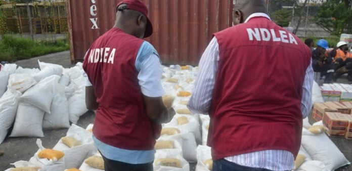 Ndlea Officials And The Seized Consignments 696X338 1 Ndlea Officials And The Seized Consignments 696X338 1