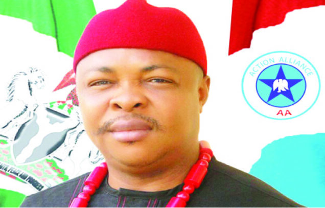 National Chairman Of The Action Alliance Aa Barrister Kenneth Udeze