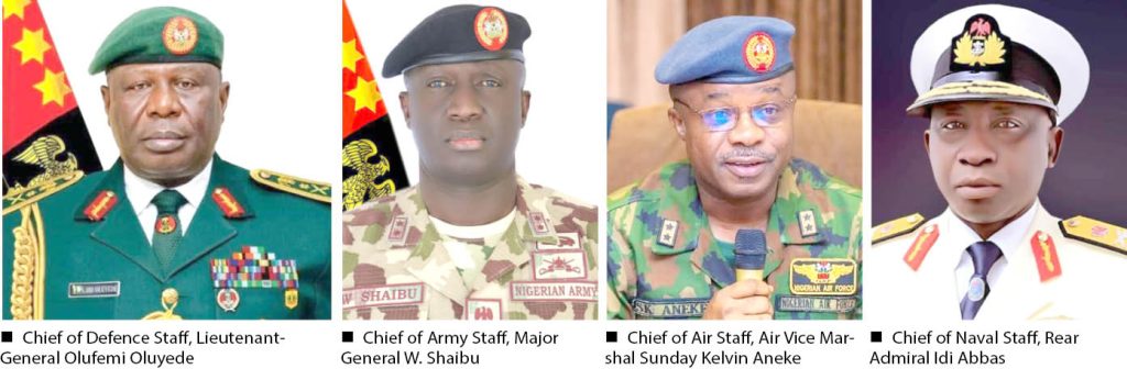 New Service Chiefs 1