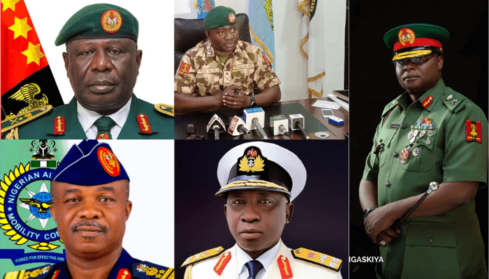 Nigerias New Service Chiefs 1 1 Nigerias New Service Chiefs 1 1