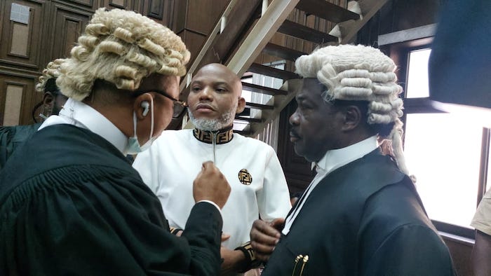 Nnamdi Kanu Supreme Court Dismisses Appeal Courts Decision Refuses To Free Separatist Leader Nnamdi Kanu Supreme Court Dismisses Appeal Courts Decision Refuses To Free Separatist Leader
