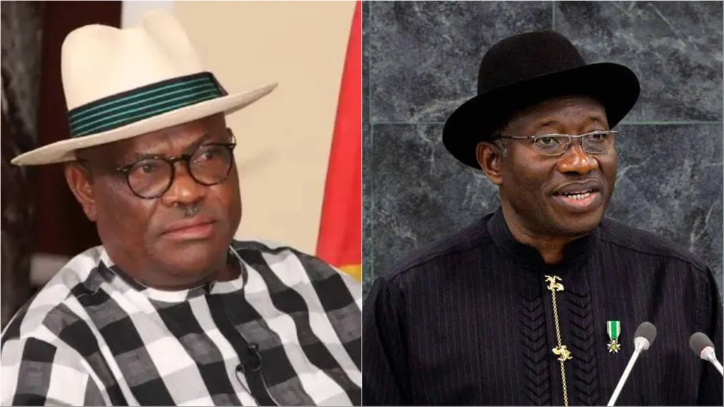 Nyesom Wike And Goodluck Jonathan Nyesom Wike And Goodluck Jonathan