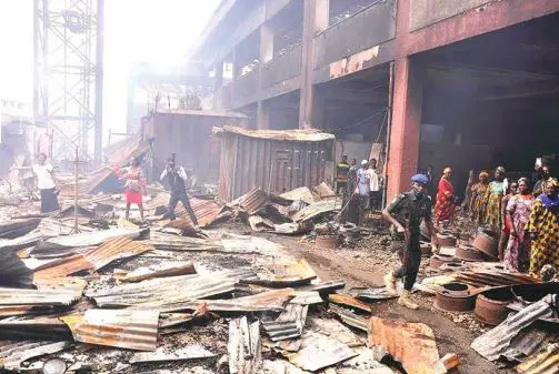 Oba Market Fire 2020