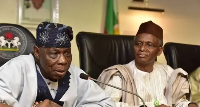 Obasanjo And El Rufai Obasanjo And El Rufai