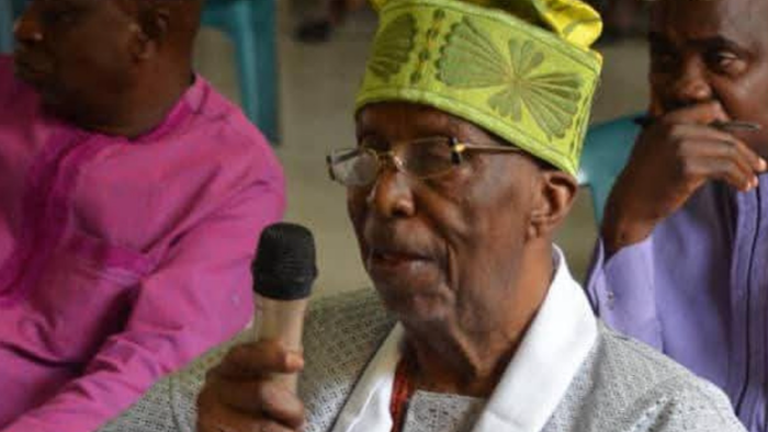 Odode Idanre High Chief Christopher Oluwode Akindoli