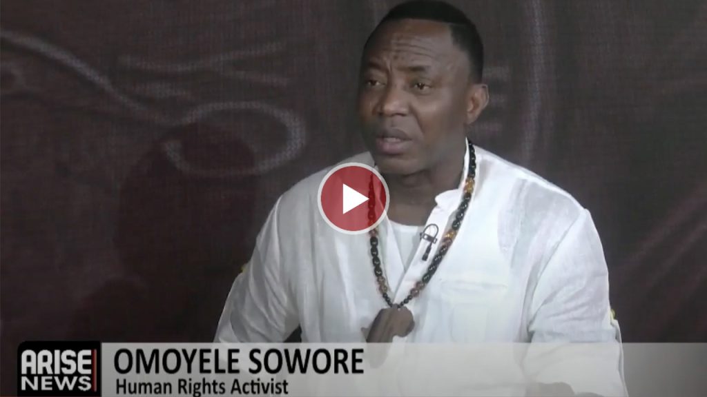 Omoyele Sowore Vid