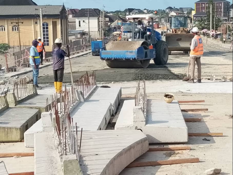Ongoing Construction At Port Harcourt Ring Road Ongoing Construction At Port Harcourt Ring Road