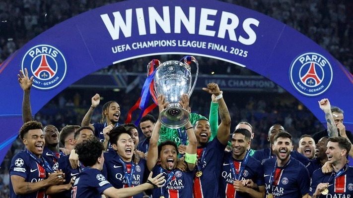 Psg Champions League Trophy