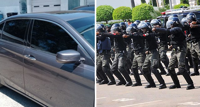 Police Training On Tinited Vehicles