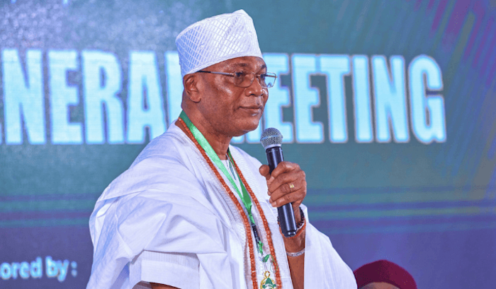 President Of Man Mr. Francis Meshioye