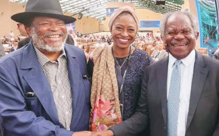 Prince Nduka Obaigbena Ceo Of The Nigerian Investment Promotion Commission Nipc Aisha Rimi And Chairmanmanaging Director Global Infrastructure Partners Chief Adebayo Ogunlesi Prince Nduka Obaigbena Ceo Of The Nigerian Investment Promotion Commission Nipc Aisha Rimi And Chairmanmanaging Director Global Infrastructure Partners Chief Adebayo Ogunlesi