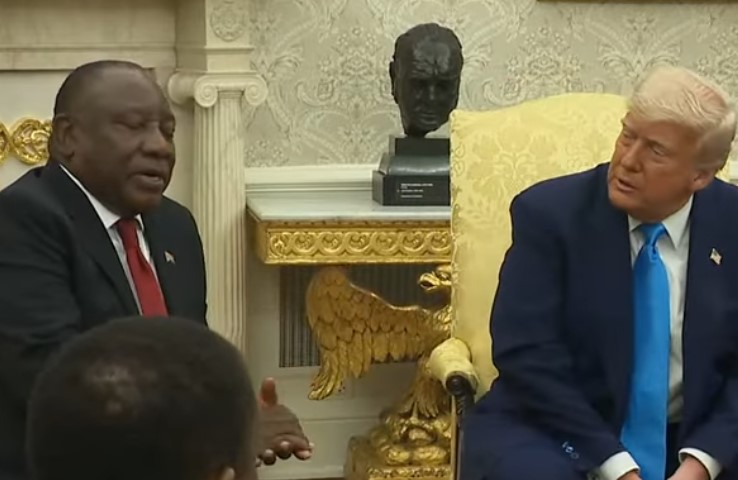 Ramaphosa And Trump