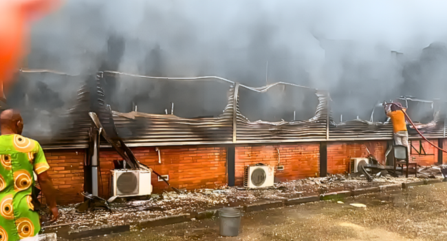 Rivers Secretariat Fire