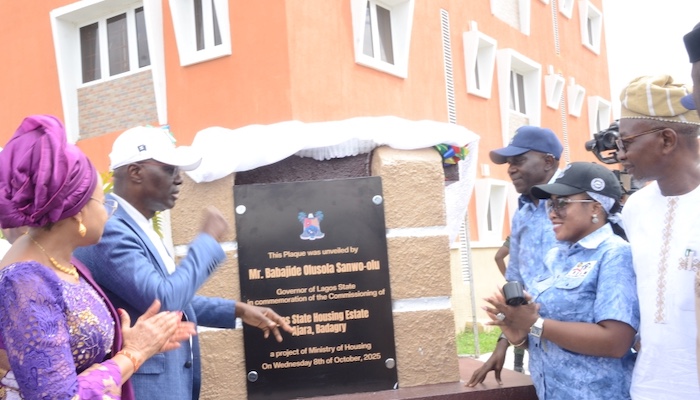 Sanwo Olu Inaugurates 420 Unit Ajara Housing Estate In Badagry Reserves 20 For Teachers And Civil Servants