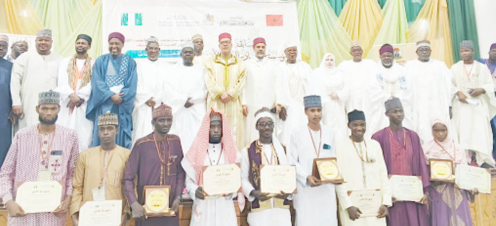 Scholars And Winners Of The King Mohammed Vi Foundations Hadith Competition Held In Abuja Recently