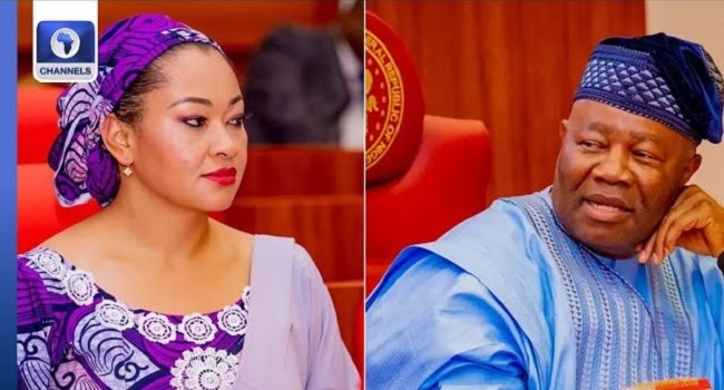 Senator Natasha And Senator Akpabio