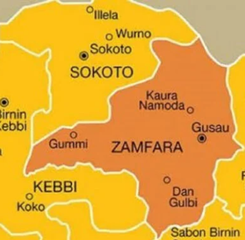 Sokoto Zamfara Map