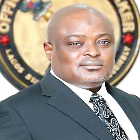 Speaker Of The Lagos State House Of Assembly Rt Hon Mudashiru Obasa