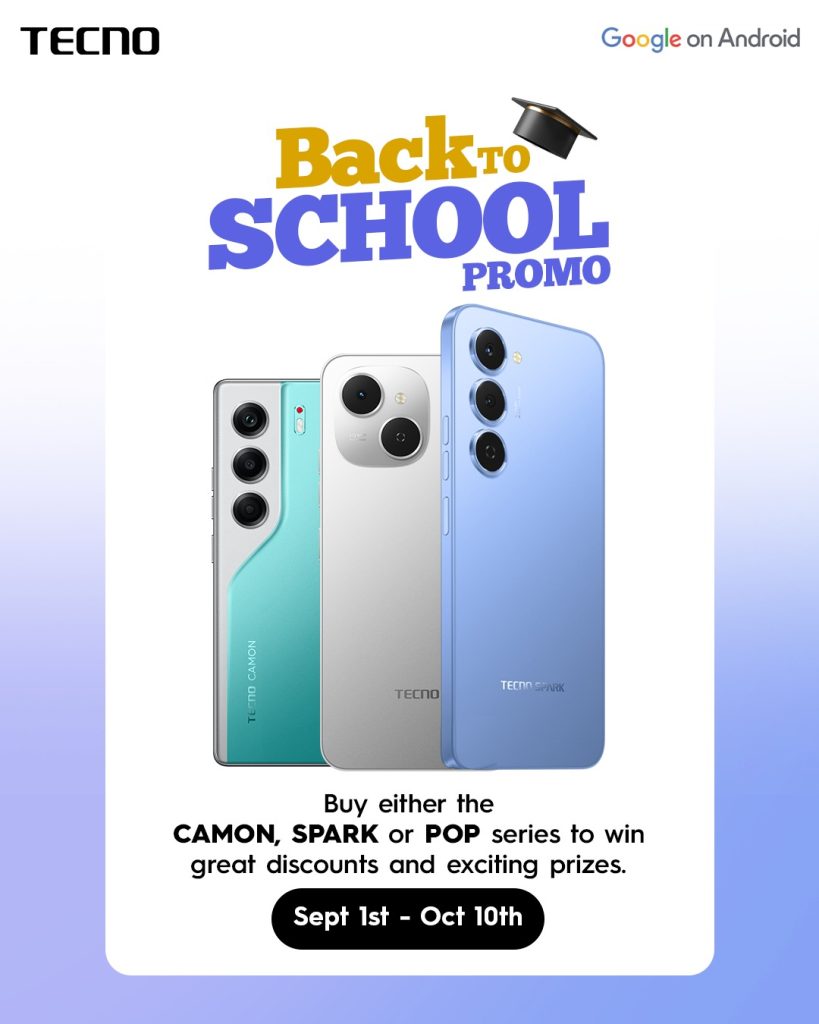 Tecno Back 2 School Campaign Phase V
