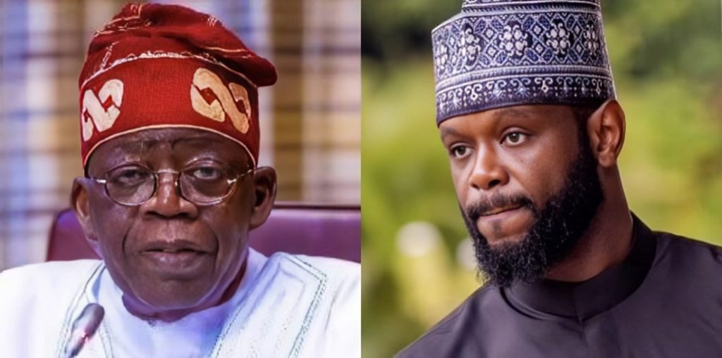 Tinubu And Son Seyi