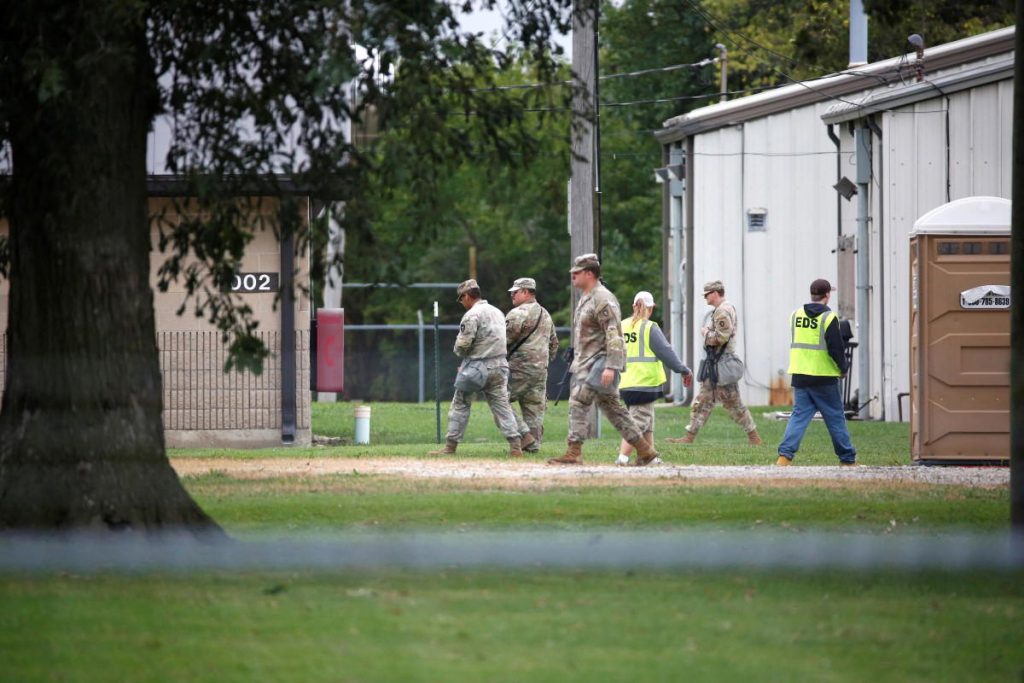 Texas Army National Guard Troops