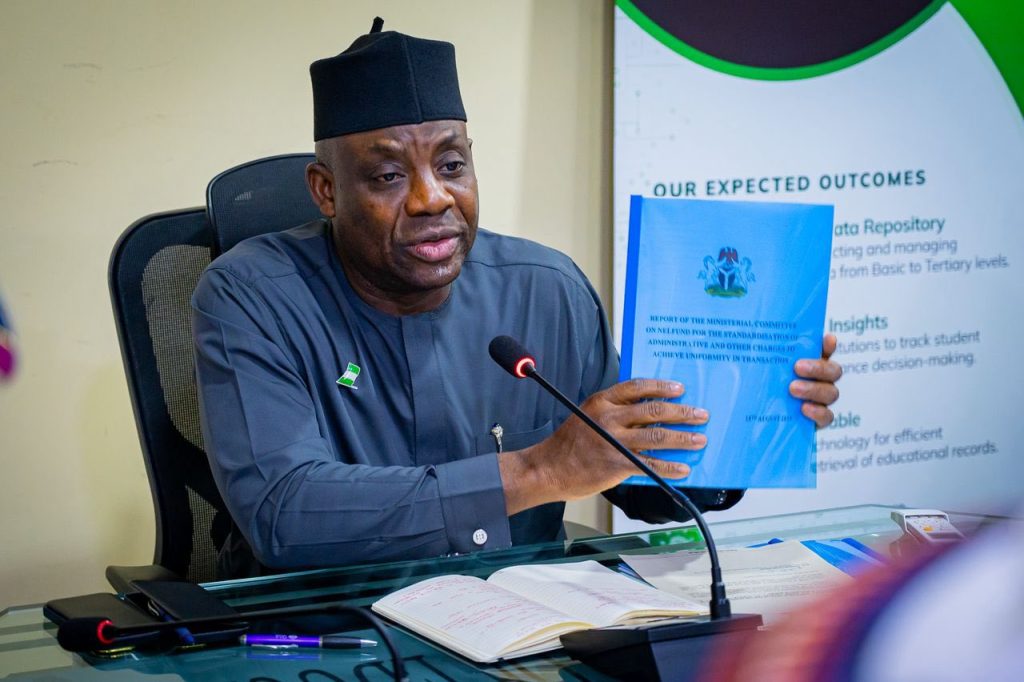 The Minister Of Education Of Nigeria Is Dr. Maruf Olatunji Alausa