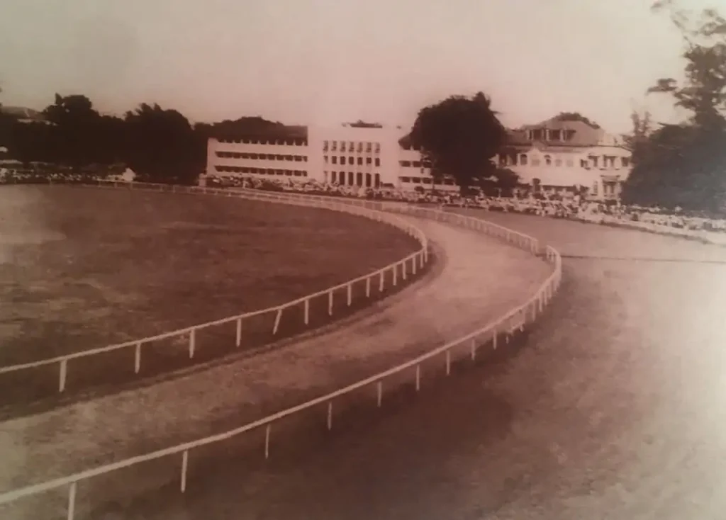 The Racecourse Now Tafawa Balewa Square Tbs Lagos Was Used For Horse Racing