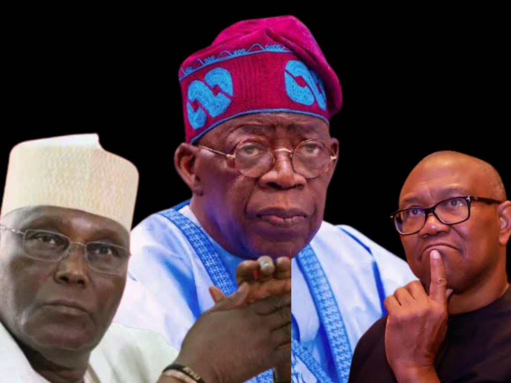 Tinubu Atiku And Obi