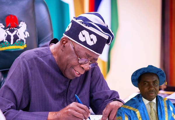 Tinubu And Joash Ojo Amupitan