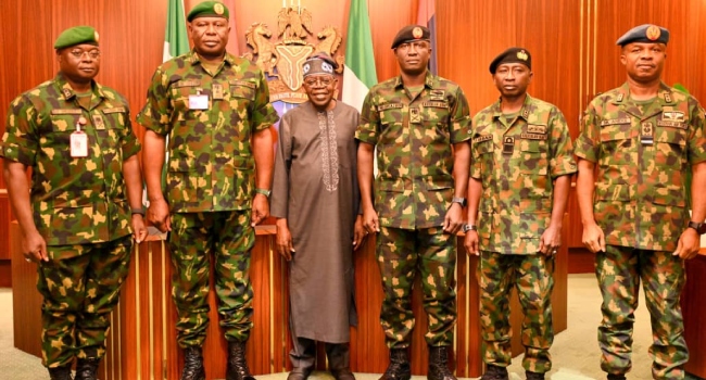Tinubu Service Chiefs 2 Tinubu Service Chiefs 2