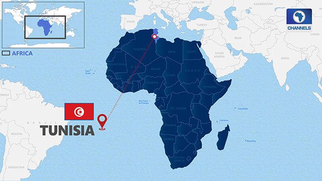 Tunisia Country Map