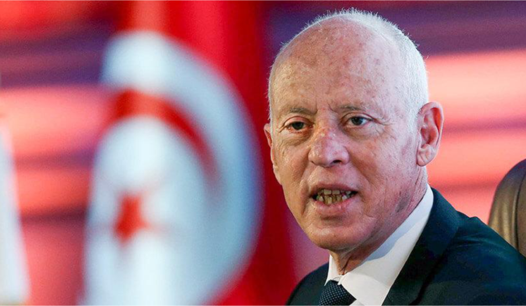 Tunisian President Kais Saied