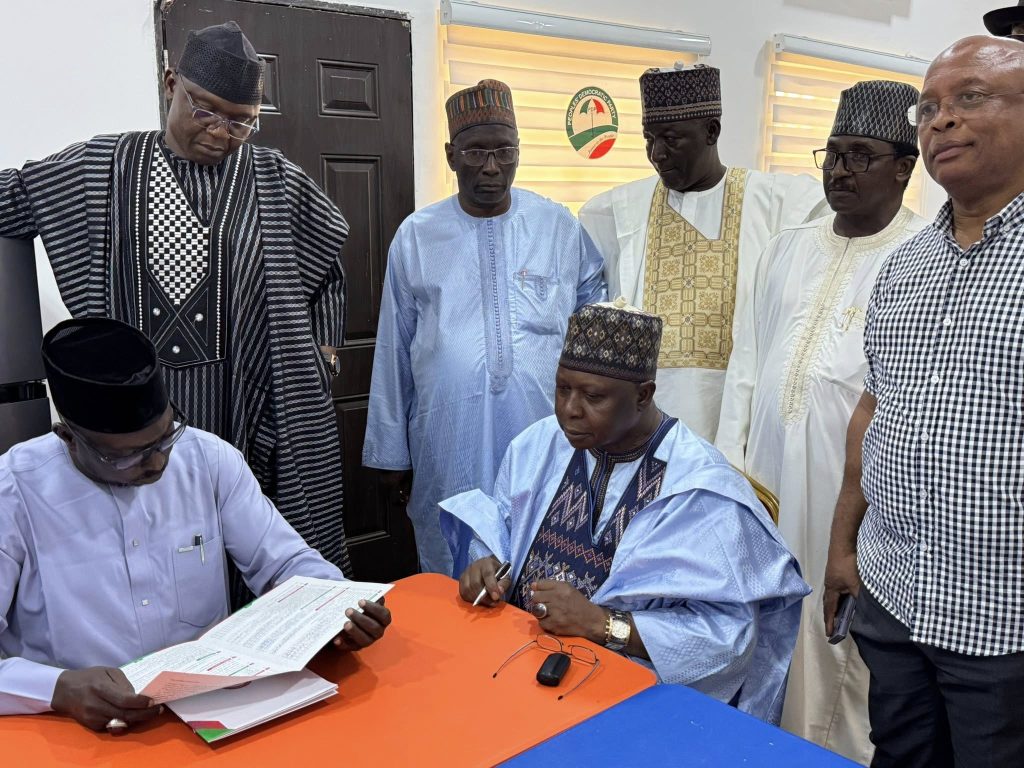 Turaki Submits Pdp Form